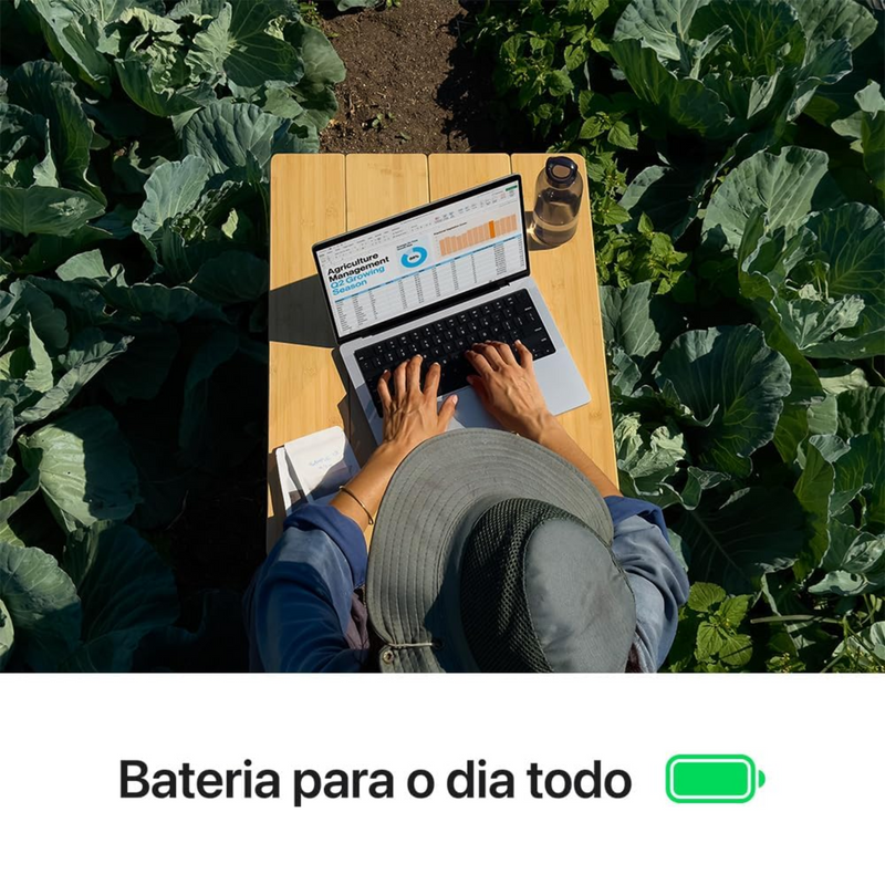 Apple 2024 MacBook Pro (de 14 polegadas, Processador M4 da Apple com CPU 10‑core e GPU 10‑core, 16GB Memória unificada, 512 GB) - Preto sideral