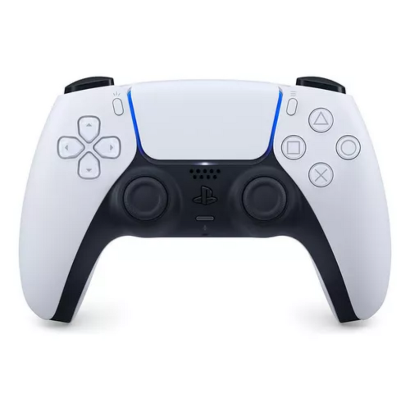 Controle joystick sem fio Sony PlayStation 5 DualSense Branco