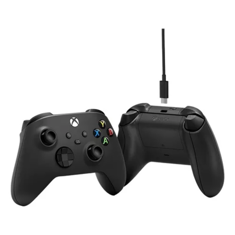 Controle joystick sem fio Microsoft Xbox Carbon