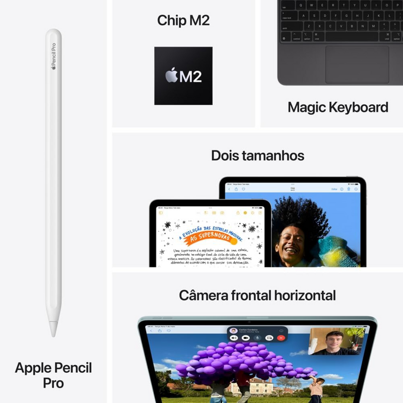 Apple iPad Air 2024 11" Chip M2 256GB