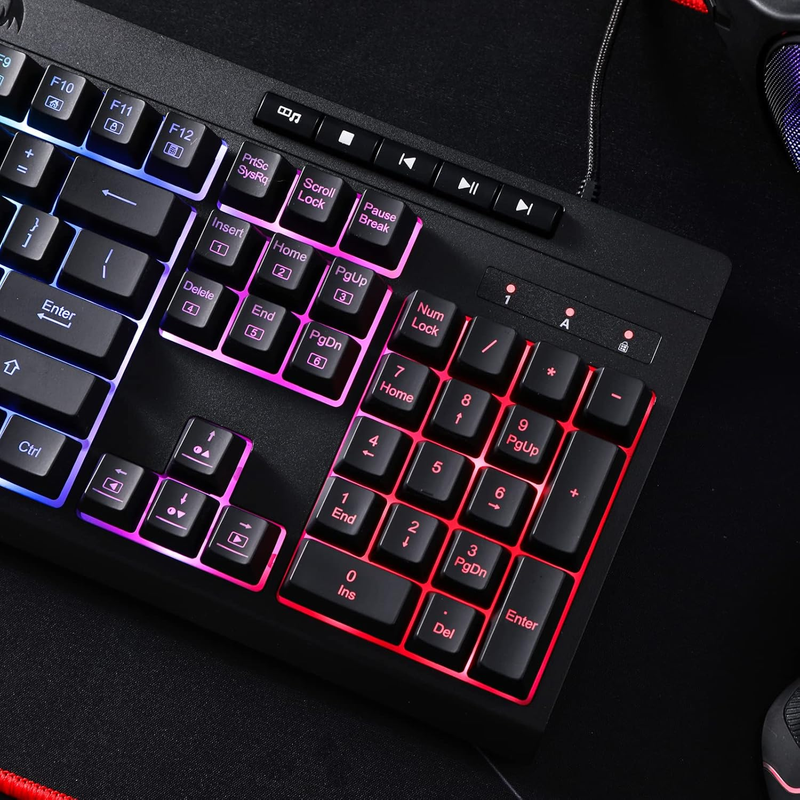 Teclado Redragon Shiva K512RGB USB