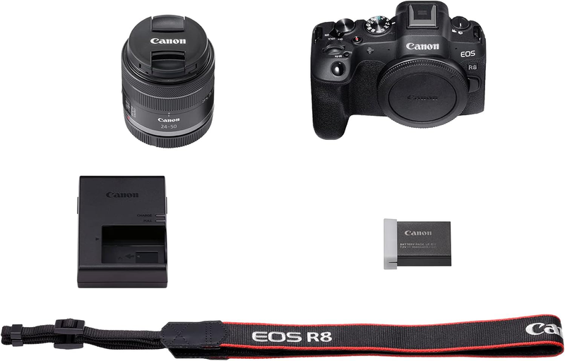 Câmera Digital Canon EOS R8 24.2MP 3.0"