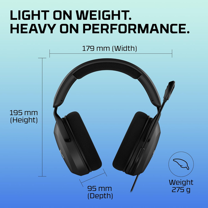 HEADSET GAMER HYPERX CLOUD STINGER 2 CORE PC PRETO